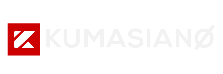 Kumasiano white logo