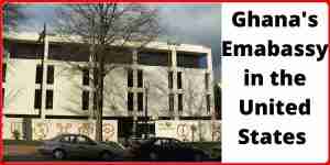 ghana's embassy in the us