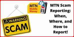 MTN Scam Reporting