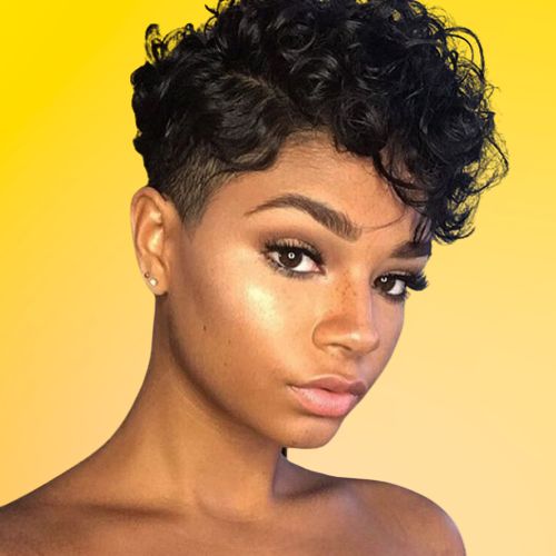 Curly Pixie Haircut