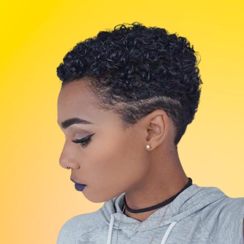 Curly Short Hairstyle